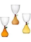 Ichendorf Milano pear-shaped wine goblets (set of 3) - Neutrals