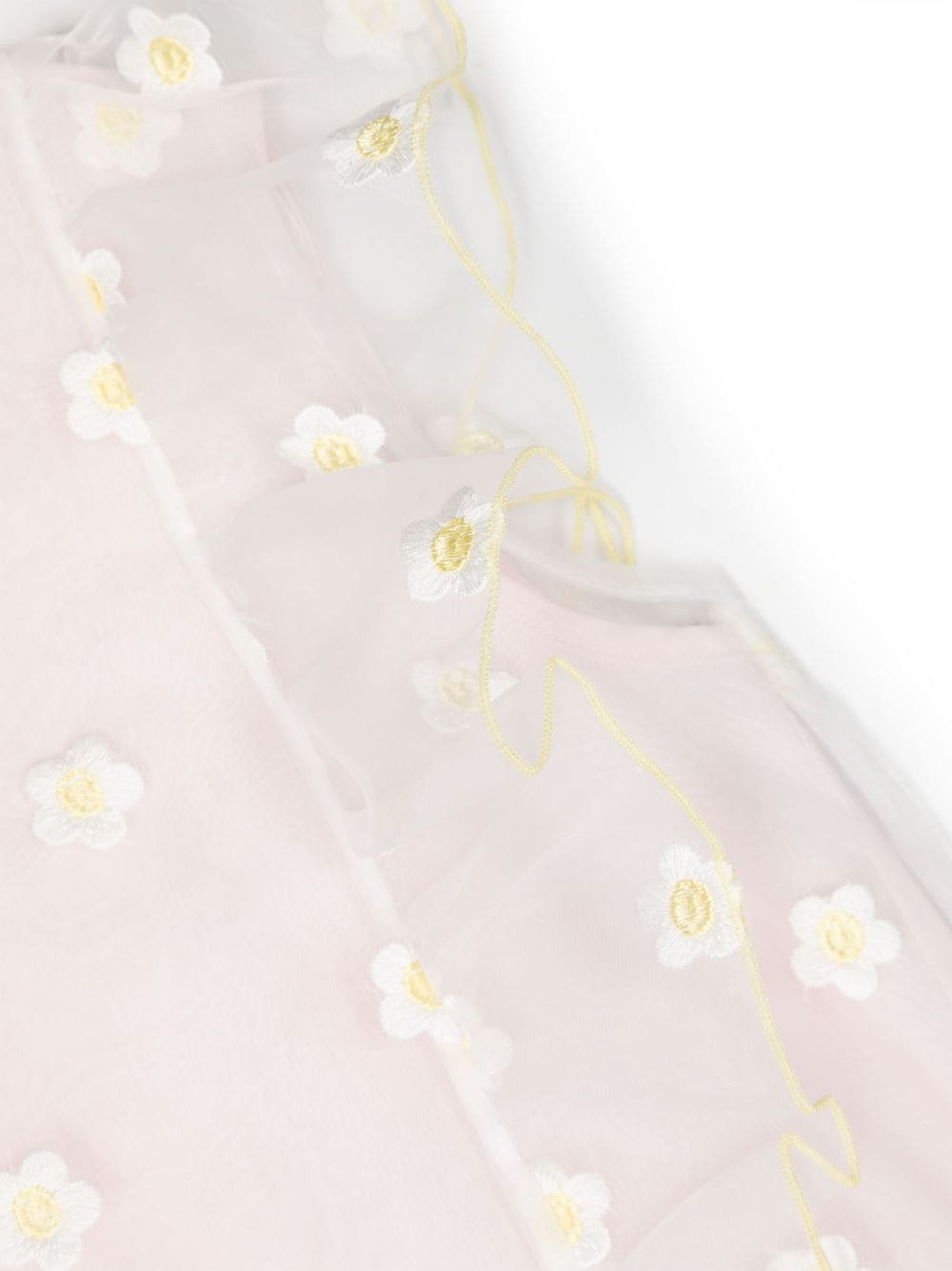 Shop Stella Mccartney Embroidered-detail Dress In Pink