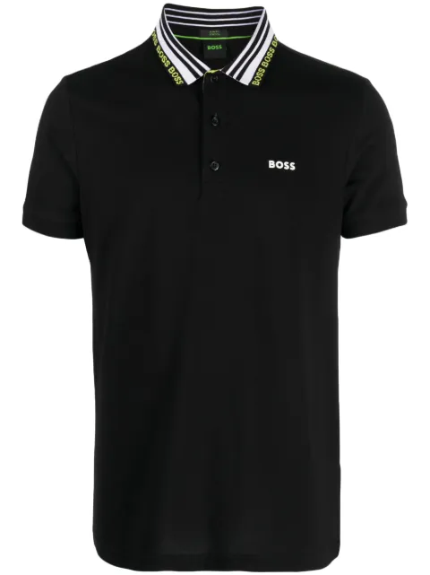 BOSS Camisa polo com logo