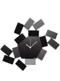 Alessi abstract wall clock - Black