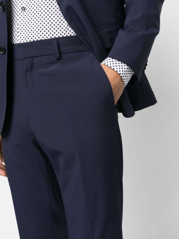 Buy Boss LowRise Slim Fit Trousers  Grey Color Men  AJIO LUXE