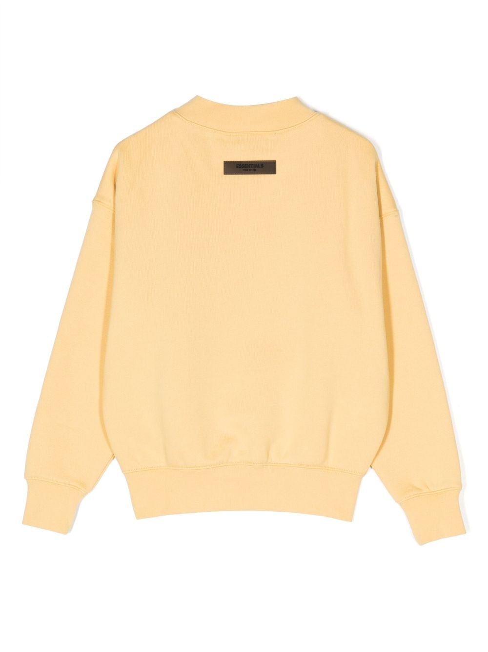 FEAR OF GOD ESSENTIALS KIDS Sweater met logopatch - Geel