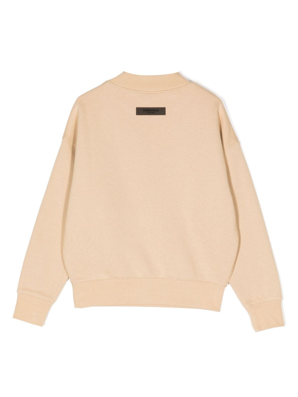 FEAR OF GOD ESSENTIALS KIDS Sweater met logopatch - Bruin