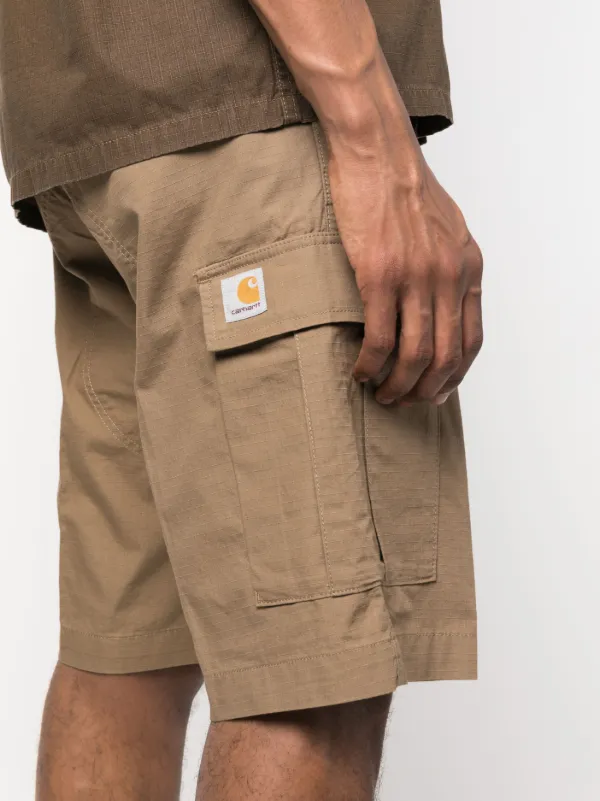 Carhartt WIP logo-patch Cotton Cargo Shorts - Farfetch