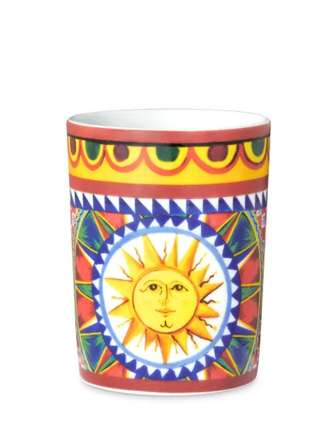 Dolce & Gabbana Carretto Siciliano water glass