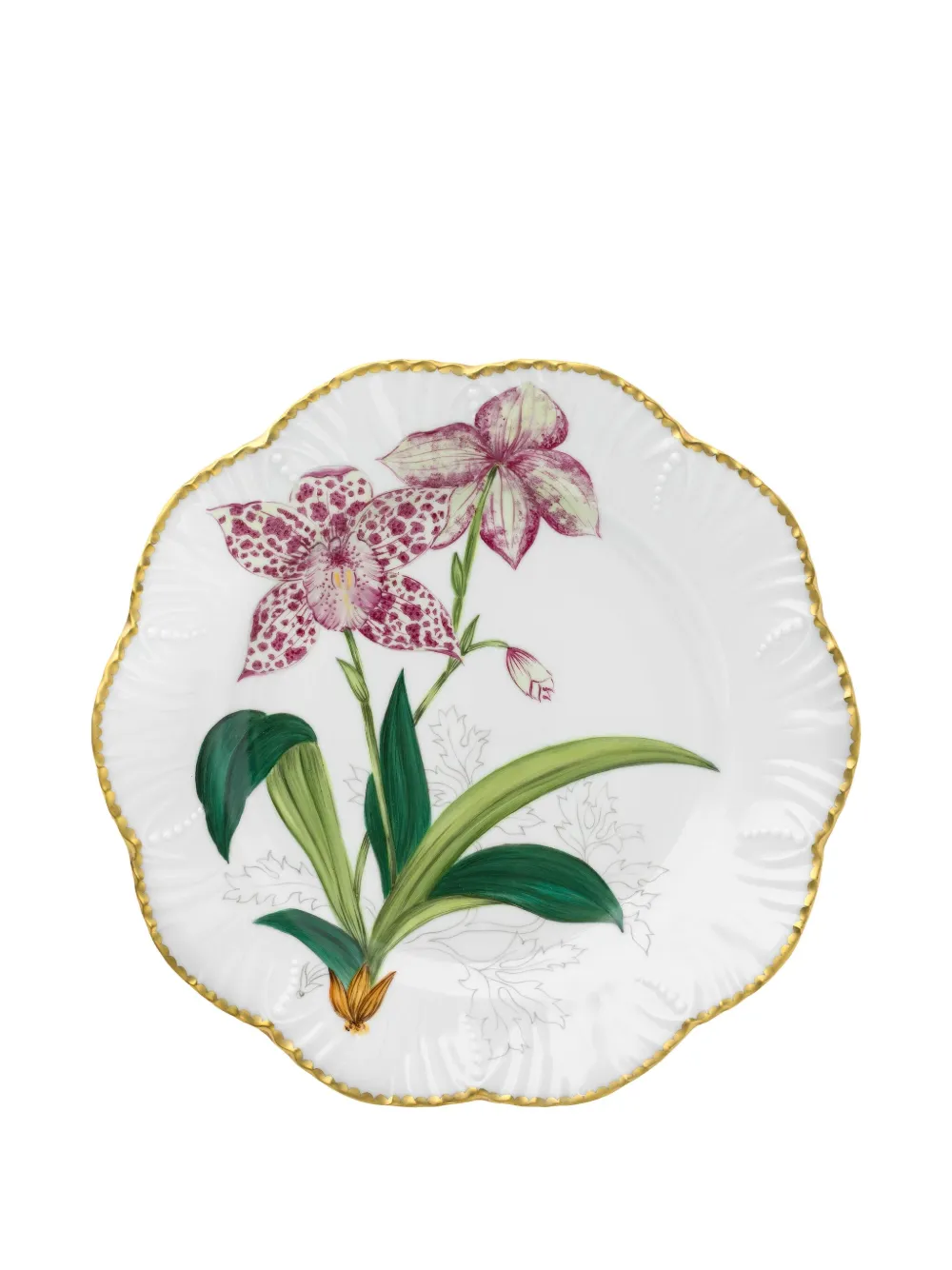 Pinto Paris Histoires D'orchidees dinner plate (26cm) | White | Image 1