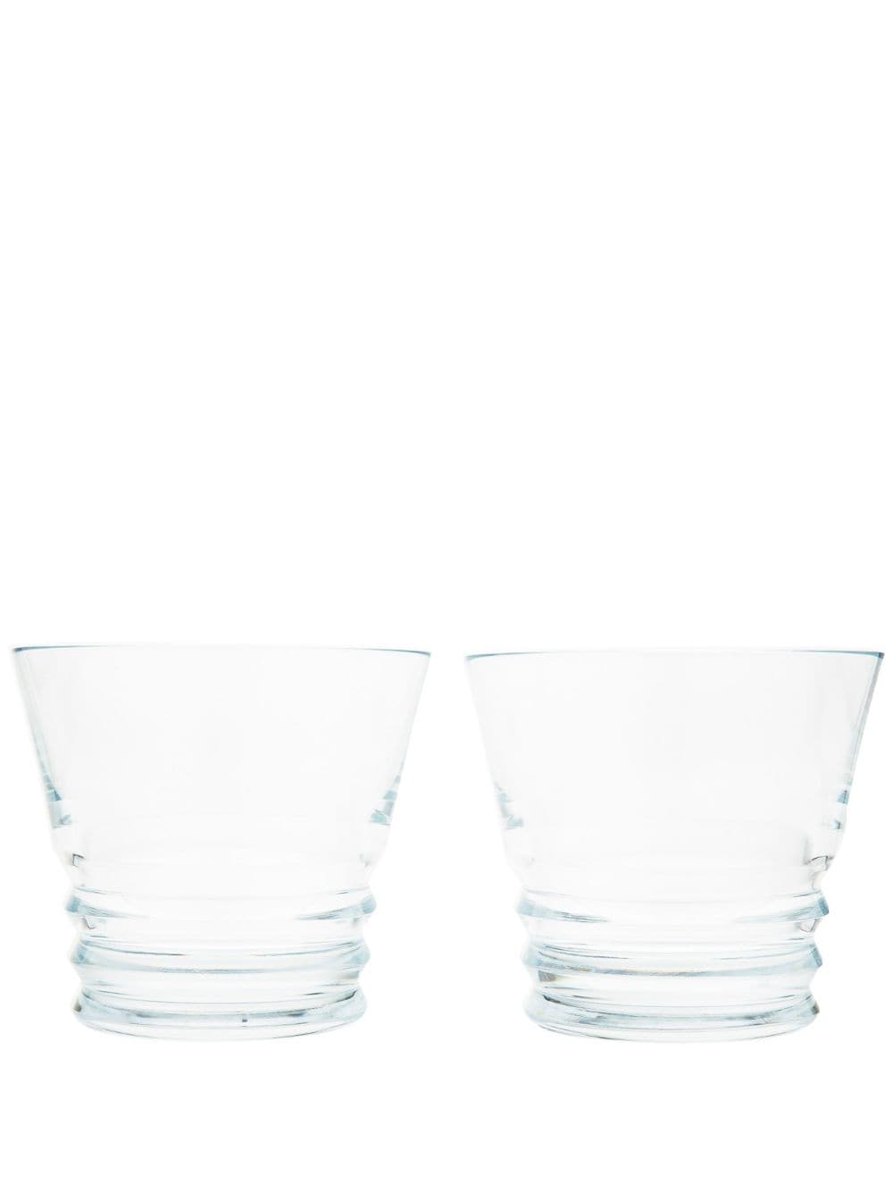 Baccarat Vega Crystal Glasses Set Of Two In Clear
