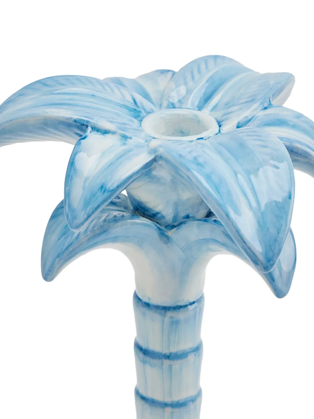 Les-ottomans Palm Trees Ceramic Candleholder (25cm)