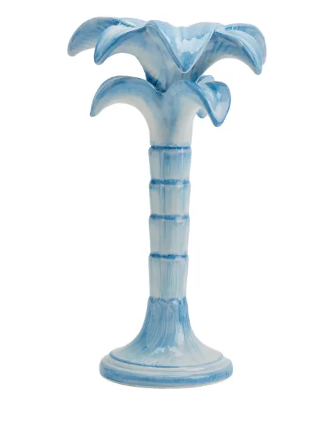 Les-Ottomans Palm Trees ceramic candleholder (25cm)