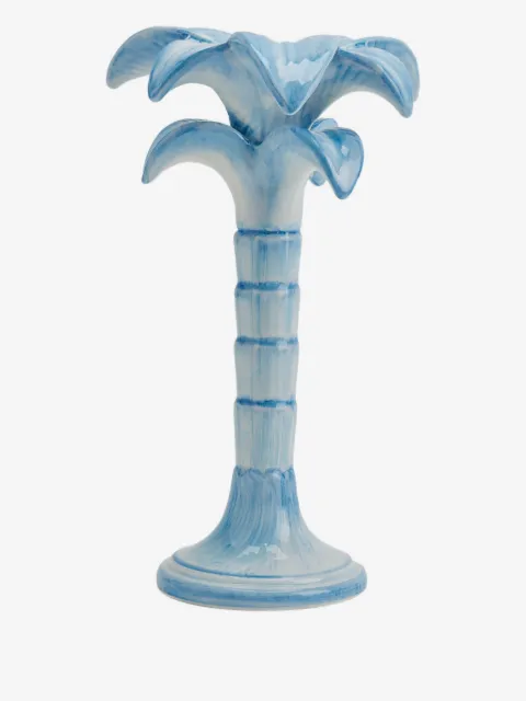 Les-Ottomans Palm Trees ceramic candleholder (25cm)