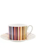 Missoni Home Jenkins tea cup and saucer (set of six) - Yellow