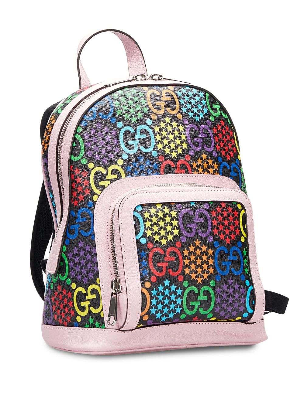 Pre-owned Gucci Gg Supreme Psychedelic Backpack In Pink | ModeSens