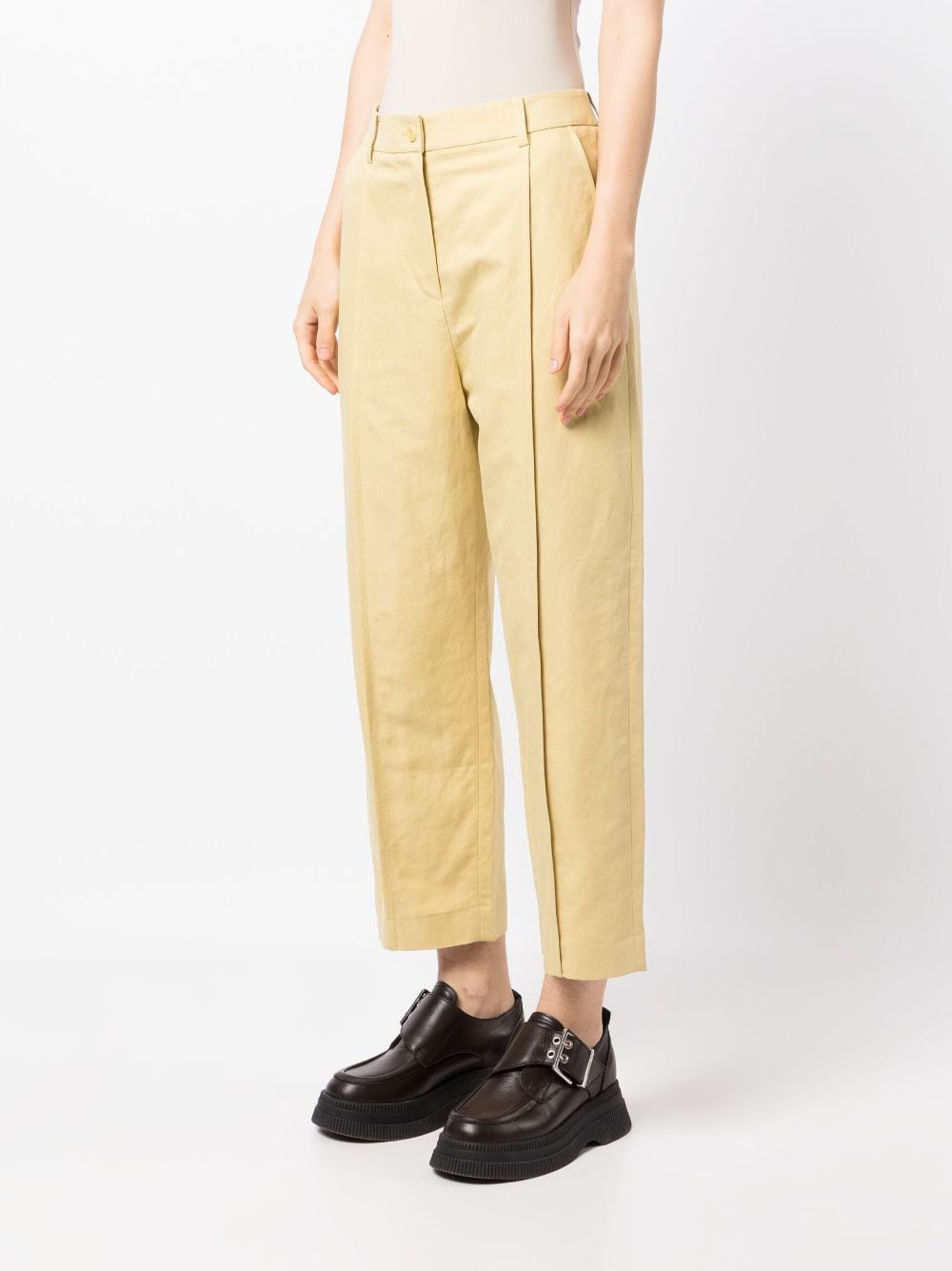 STUDIO TOMBOY straight-leg cropped trousers