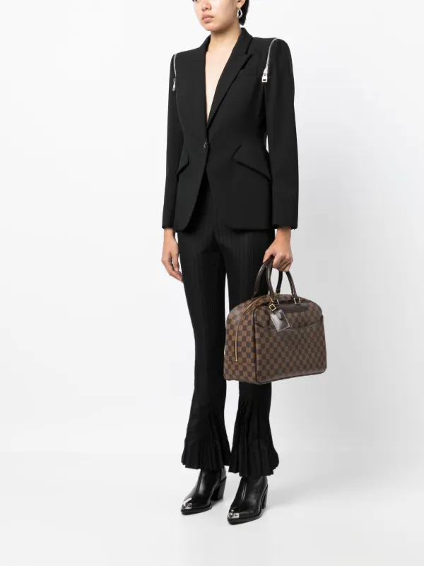 Louis Vuitton Pre-Owned 2008 Deauville top-handle Bag | Brown