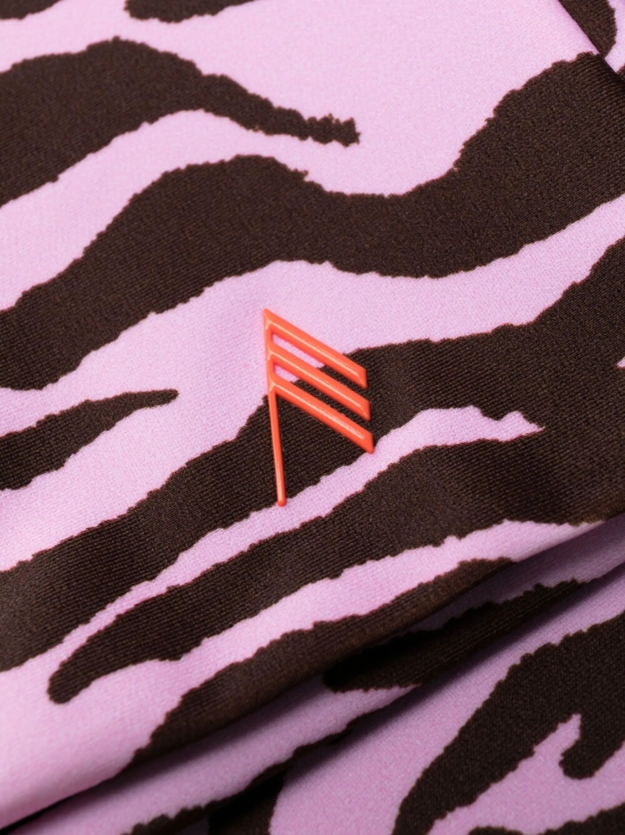 zebra-print pencil midi skirt | The Attico | Eraldo.com