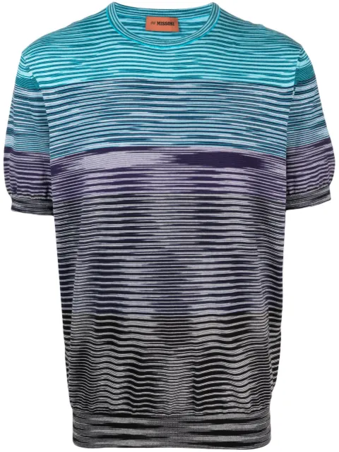 Missoni - striped knitted T-shirt