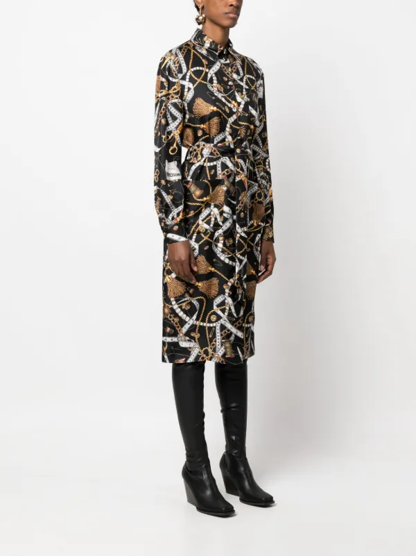 moschino silk dress Moschino Vintage Black Silk Dress Circa 1990's Size GB 6