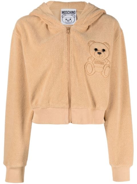 Moschino Teddy Bear-embroidered hoodie