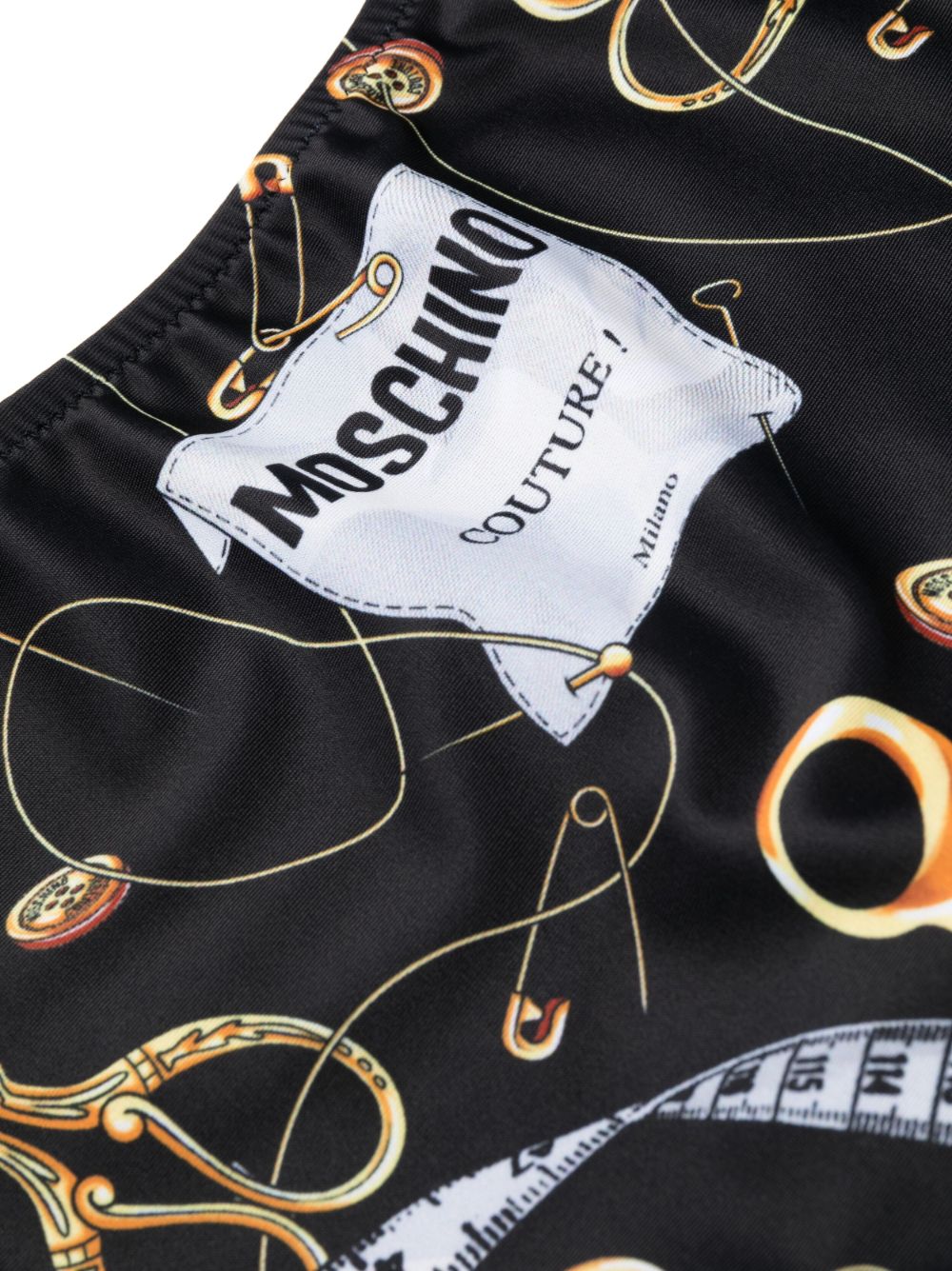 Moschino accessories discount print swimsuit