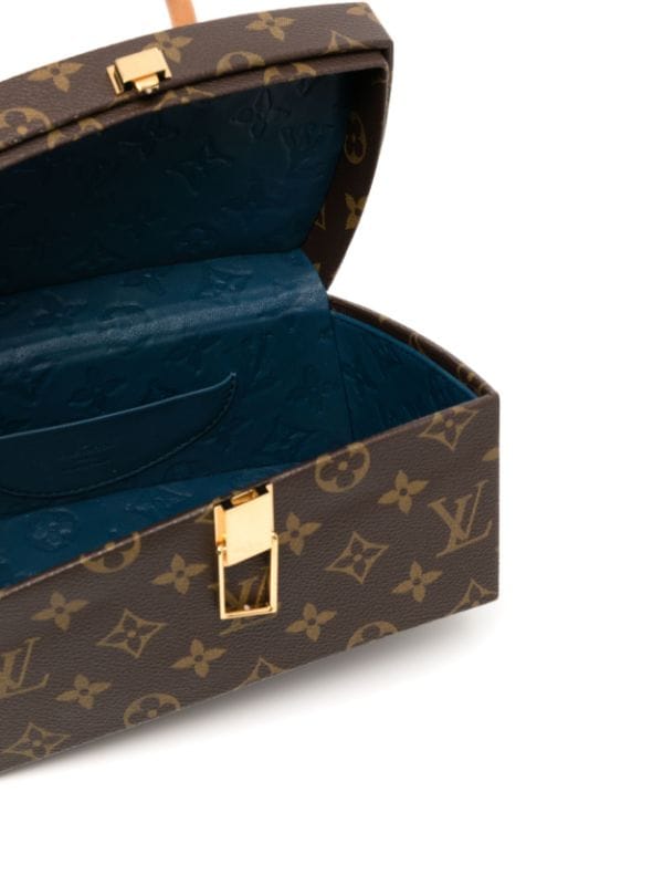 Louis Vuitton Twisted Box 2way Handbag Purse Monogram M40275