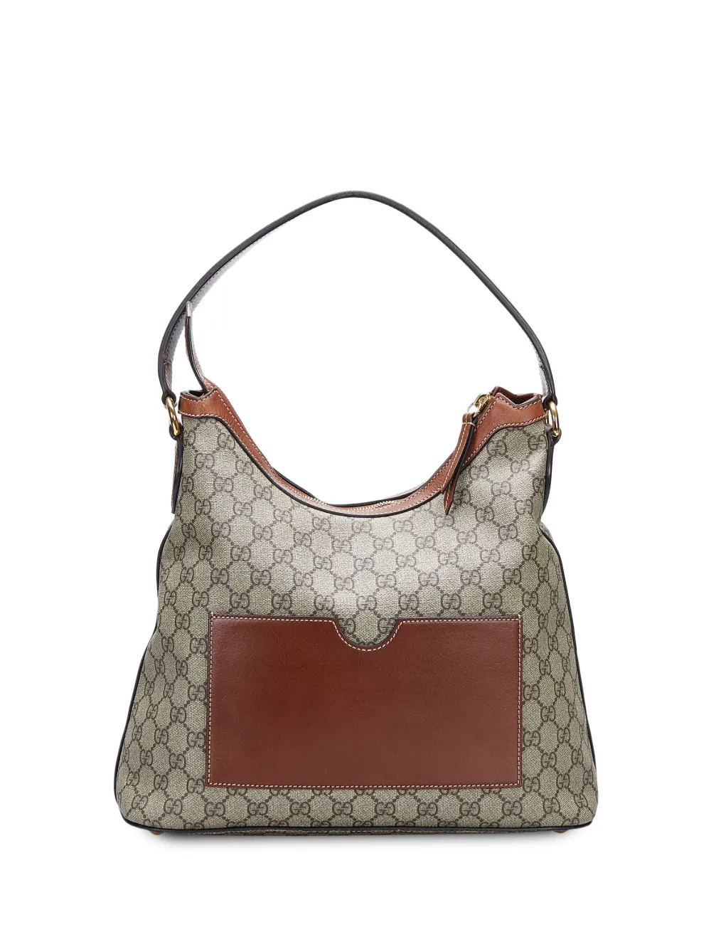 Pre-owned Gucci A Line Gg Supreme Tote Bag In Brown