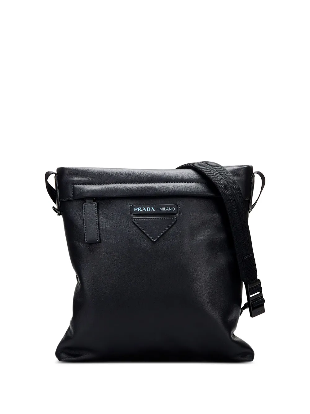 Prada Crossbody Messenger Bag in Black for Men