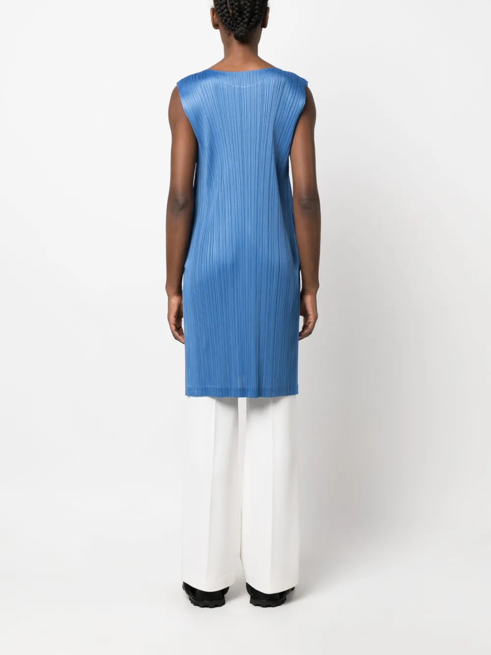 PLEATS PLEASE ISSEY MIYAKE／SURF COLORS 白プリーツプリーズ