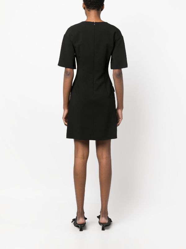 Moschino Fitted short-sleeve Dress - Farfetch