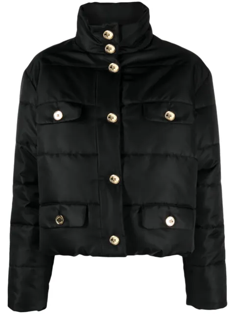 Moschino button-up puffer jacket
