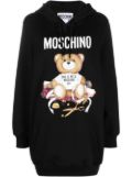 Moschino Teddy Bear hoodie dress - Black