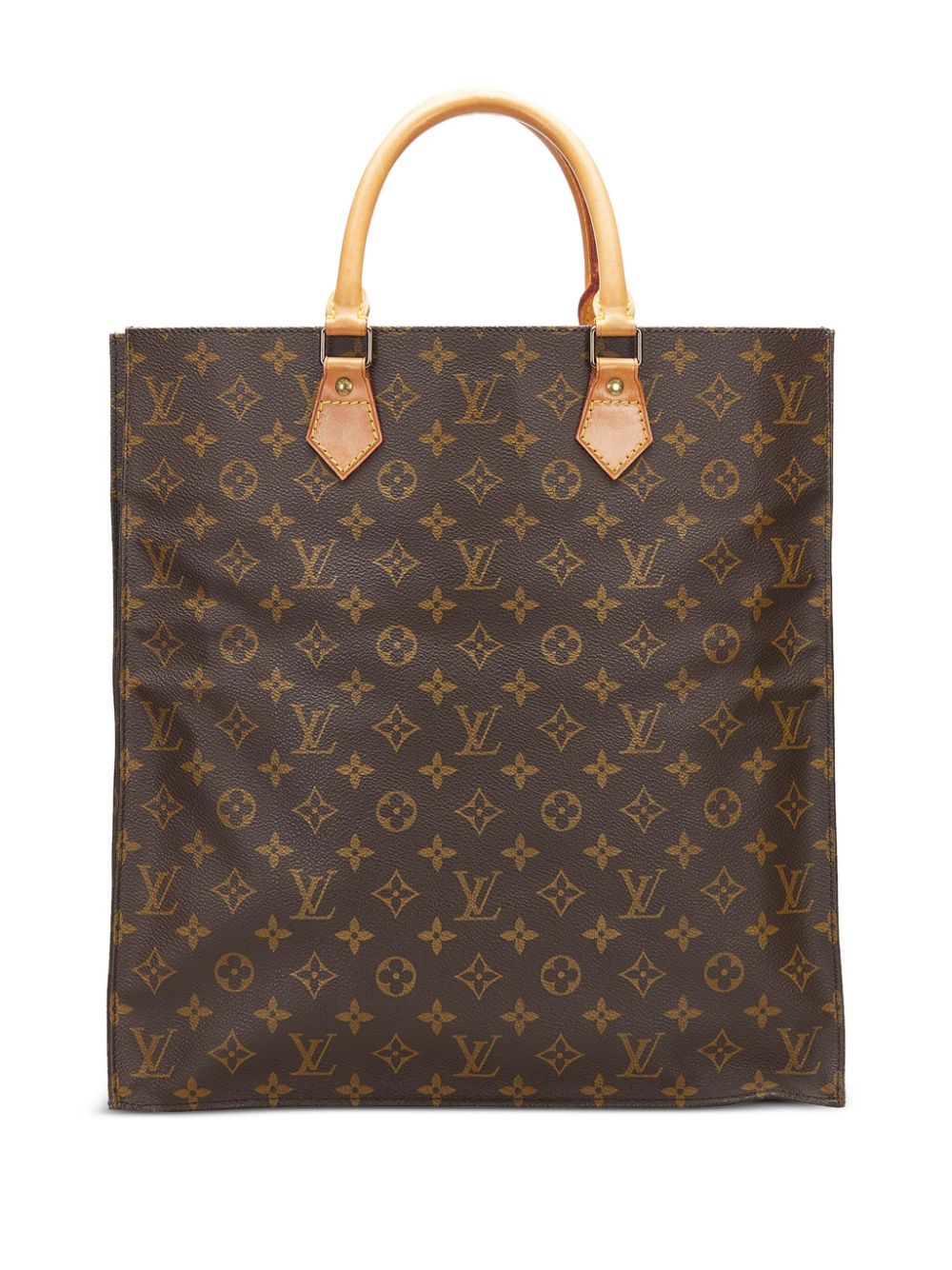 Louis Vuitton Pre-owned Sac Plat shopper met monogram - BROWN