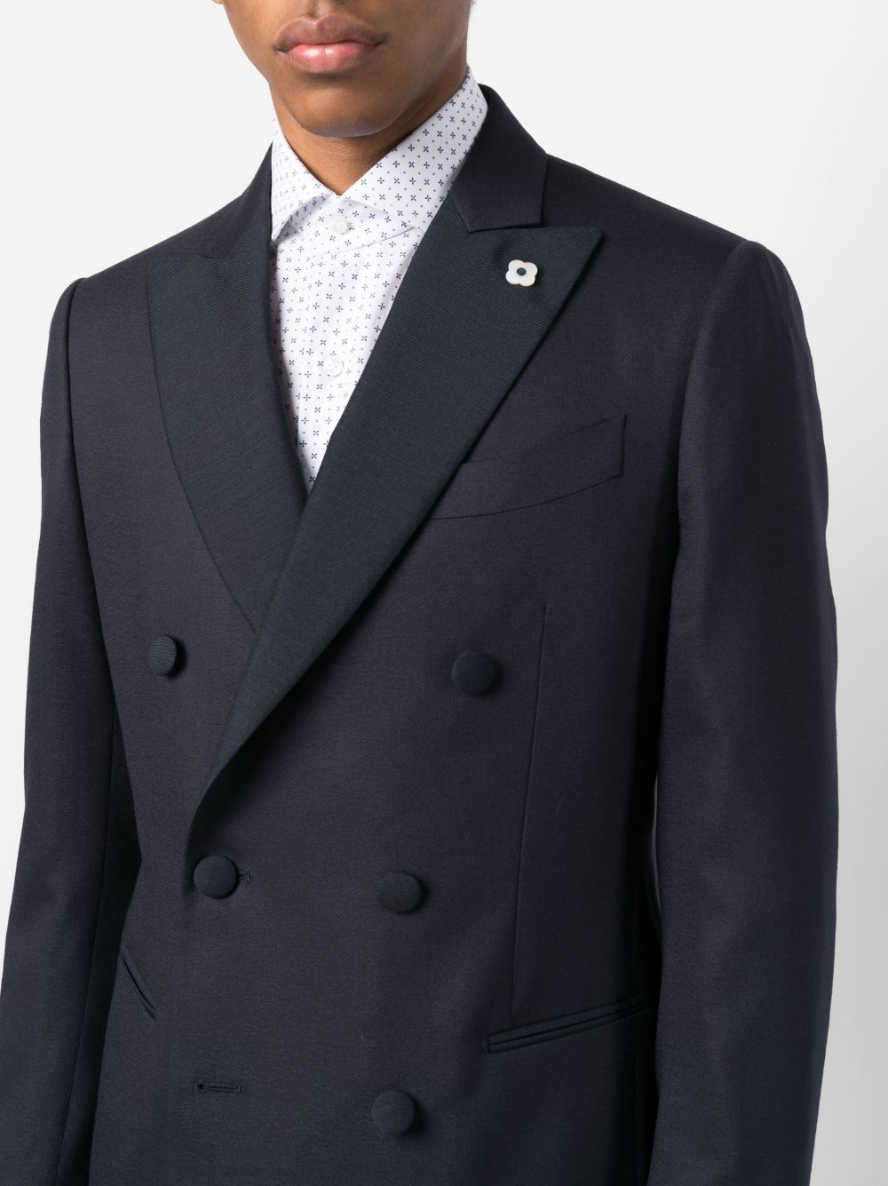 Lardini double-breasted Wool Suit - Farfetch