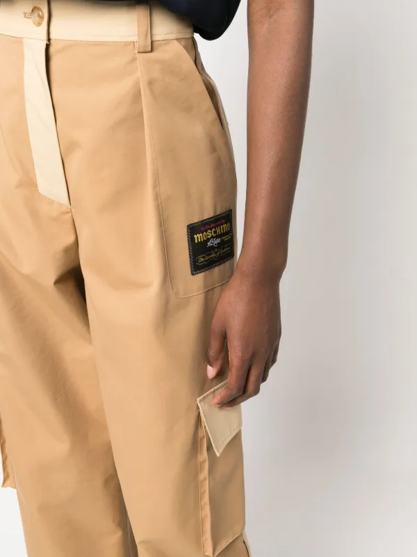 Moschino two-tone Cargo Pants - Farfetch