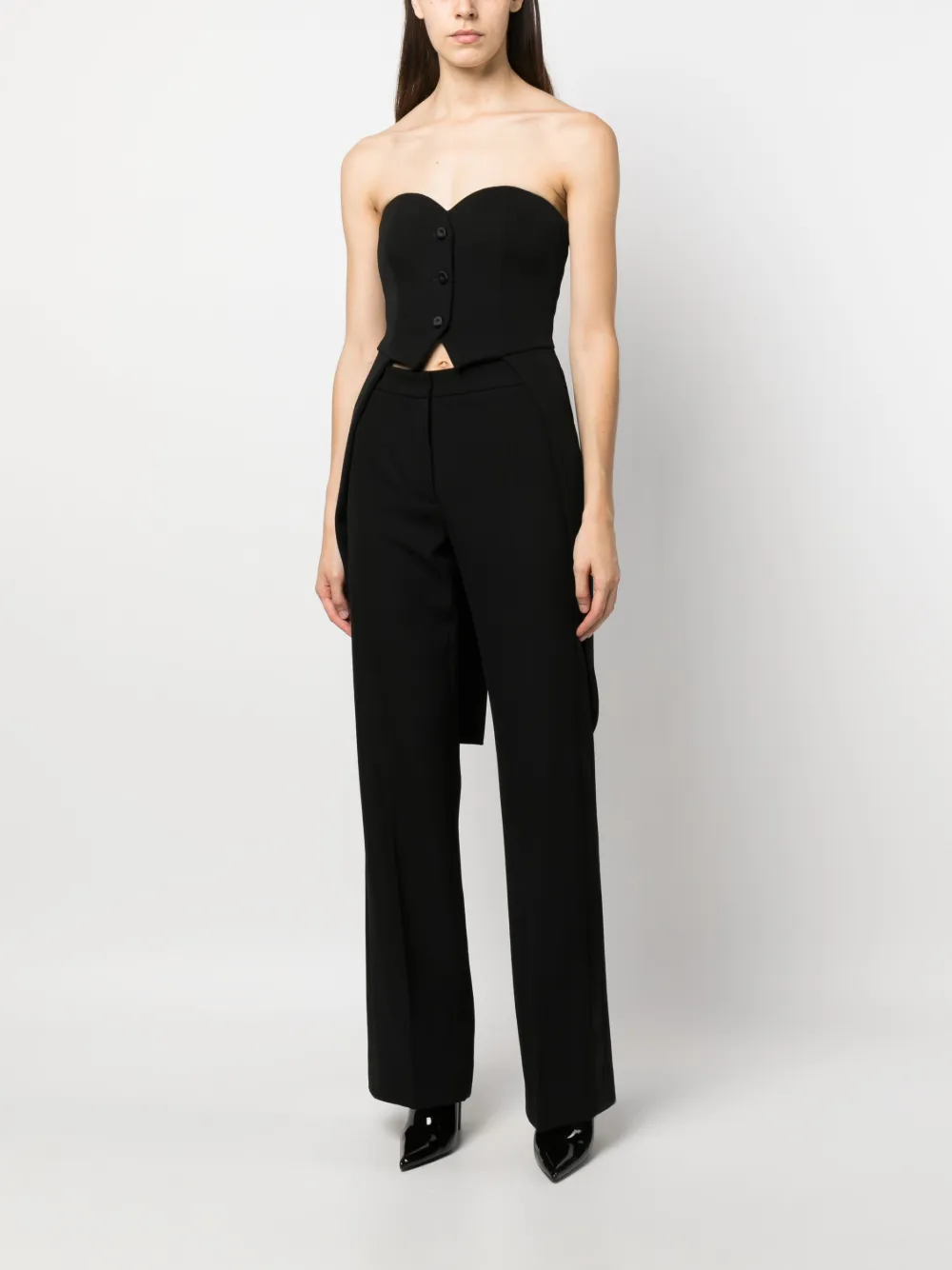 Moschino Straight broek - Zwart