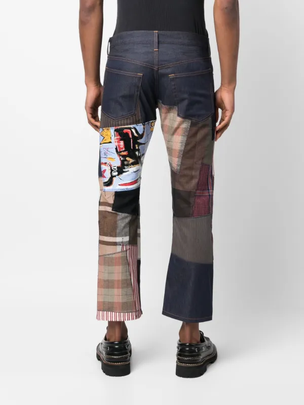 Junya Watanabe MAN パッチワーク デニムパンツ - Farfetch