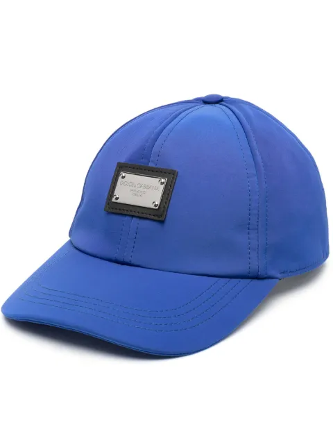 Dolce & Gabbana Baseballkappe mit Logo-Schild