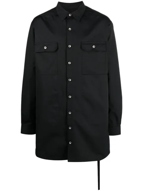 Rick Owens DRKSHDW sobrecamisa con botones
