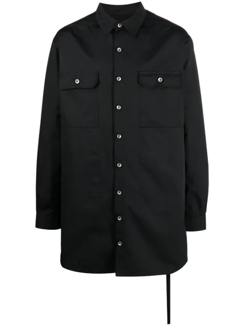 Surchemise en coton - Rick Owens DRKSHDW - Modalova