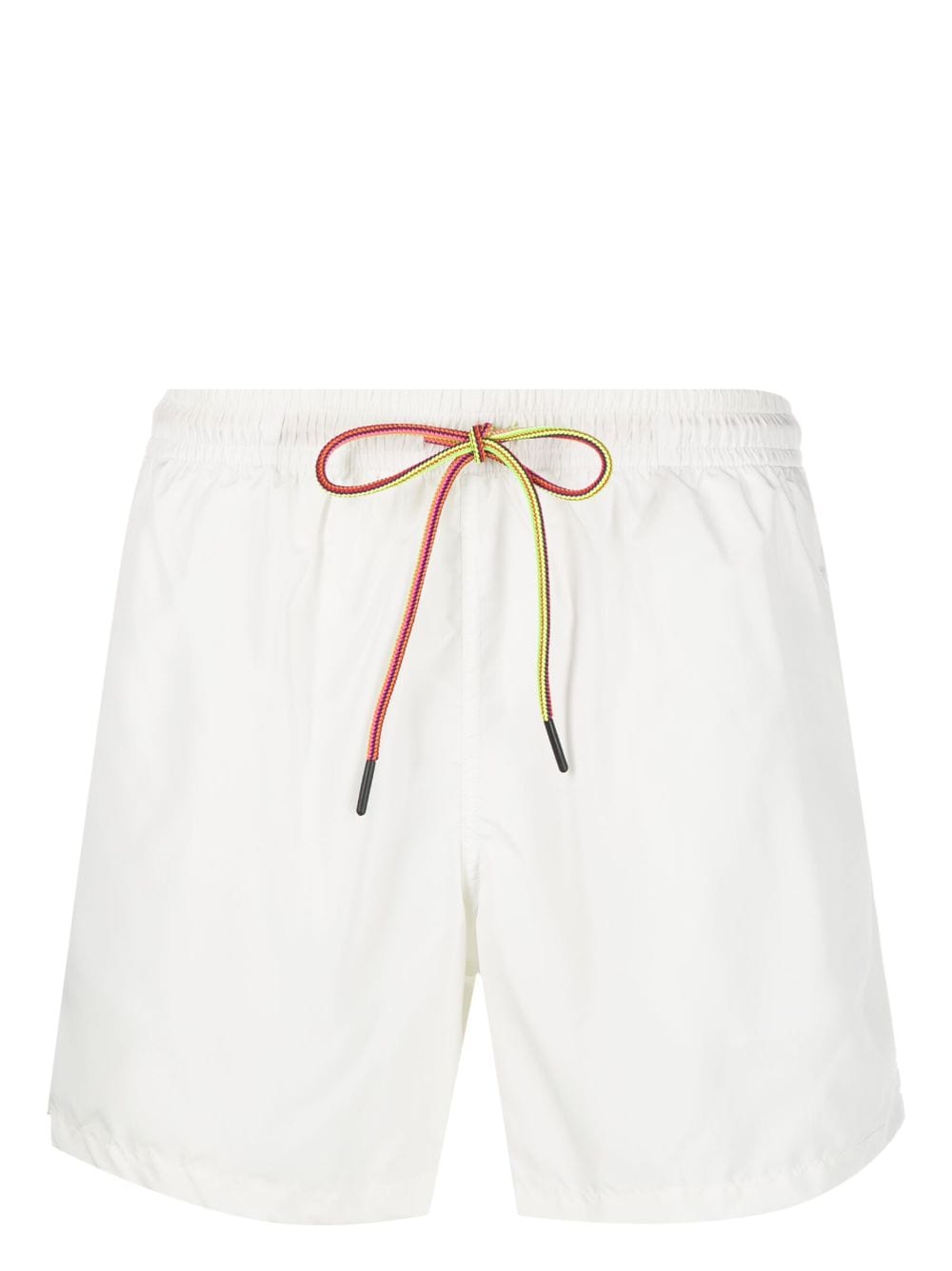 Nos Beachwear drawstring swim shorts - White