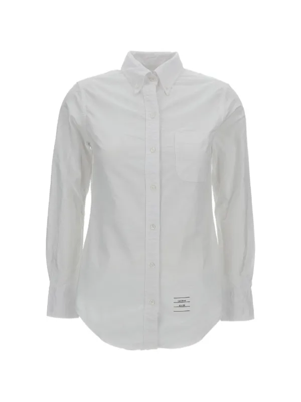 Thom Browne Oxford Classic Shirt in White
