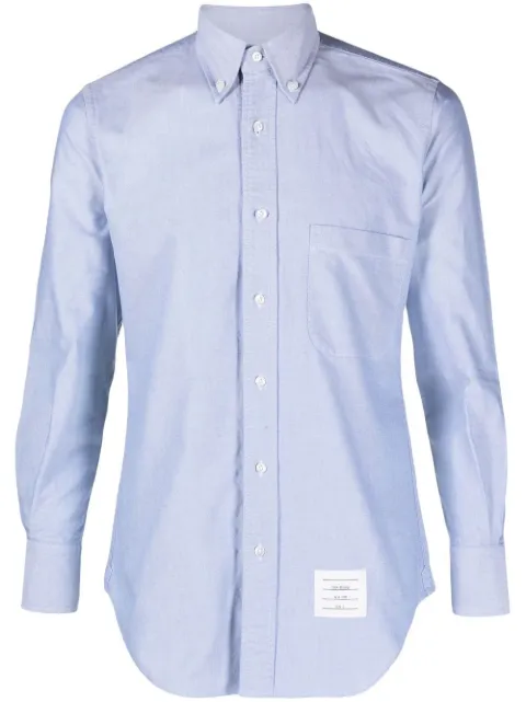 Thom Browne button-up cotton shirt