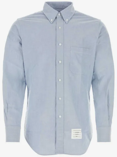 Thom Browne Oxford Grossgrain placket shirt