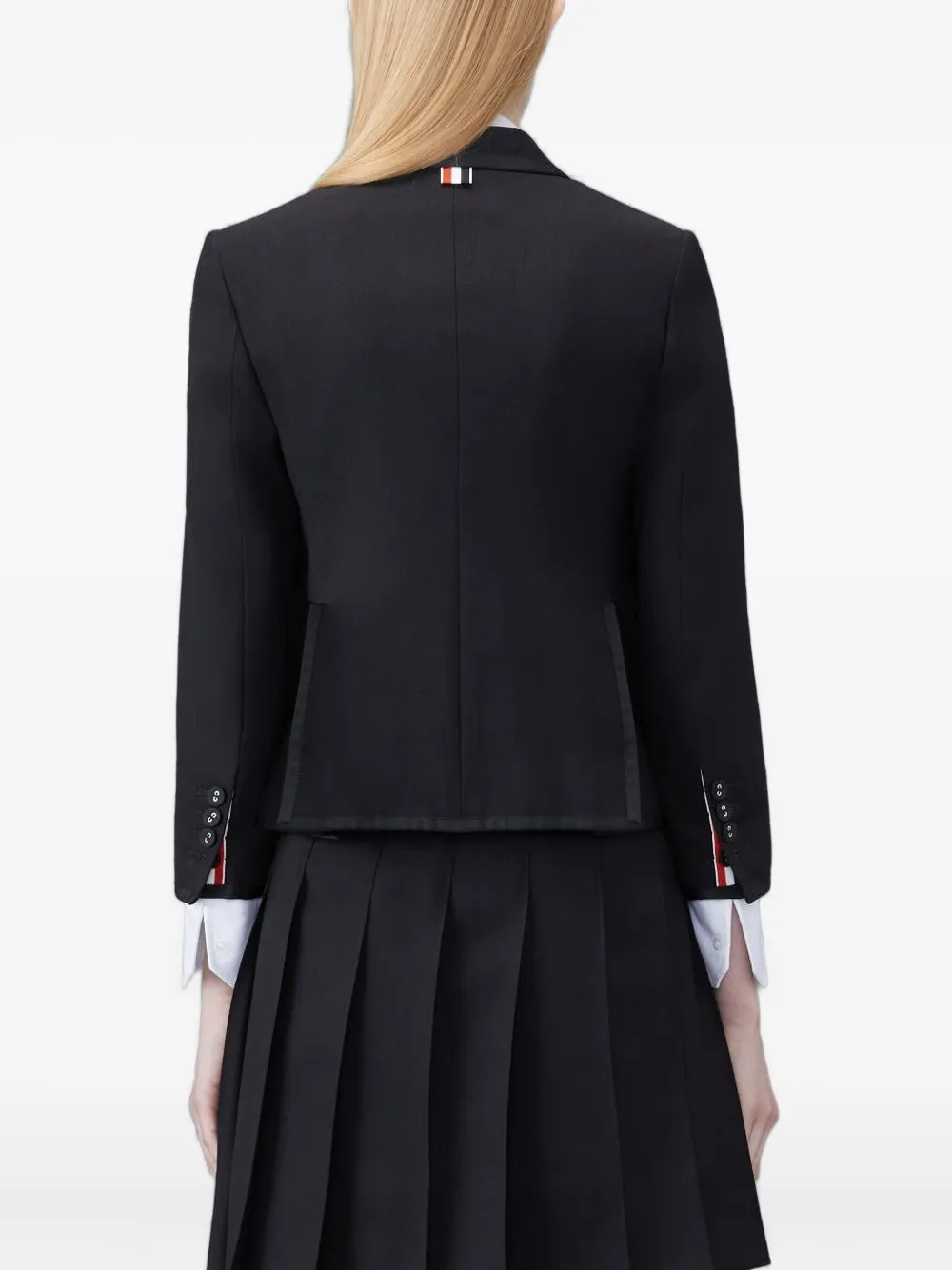 Thom Browne notched-lapel fitted jacket | Fitted Jackets | Image 2