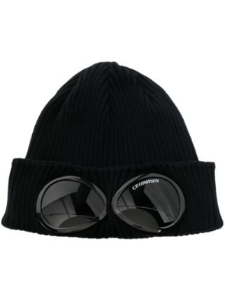 Kids Off-White Goggle Beanie by C.P. Company Kids on Sale