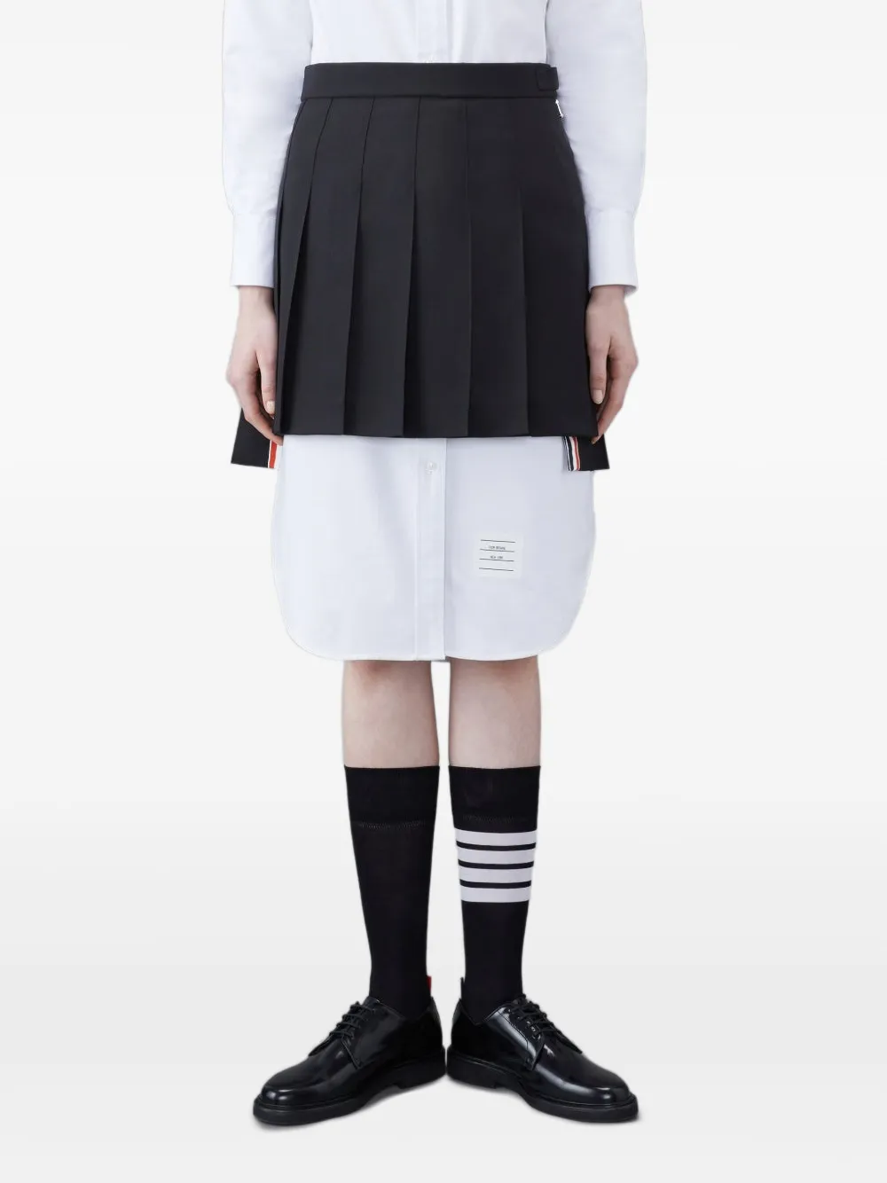 Thom Browne pleated mini skirt | Black | Image 1