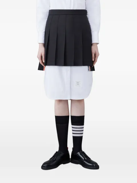 Thom Browne Minirock mit Falten