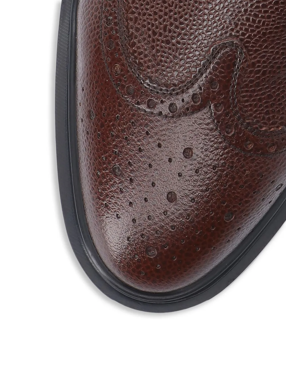 Thom Browne Leren derby schoenen Bruin
