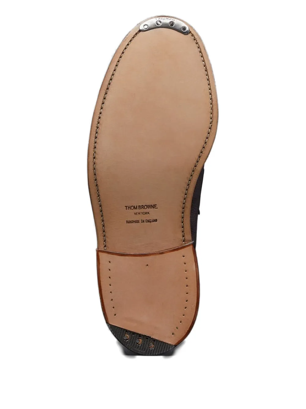 Thom Browne Leren loafers Bruin