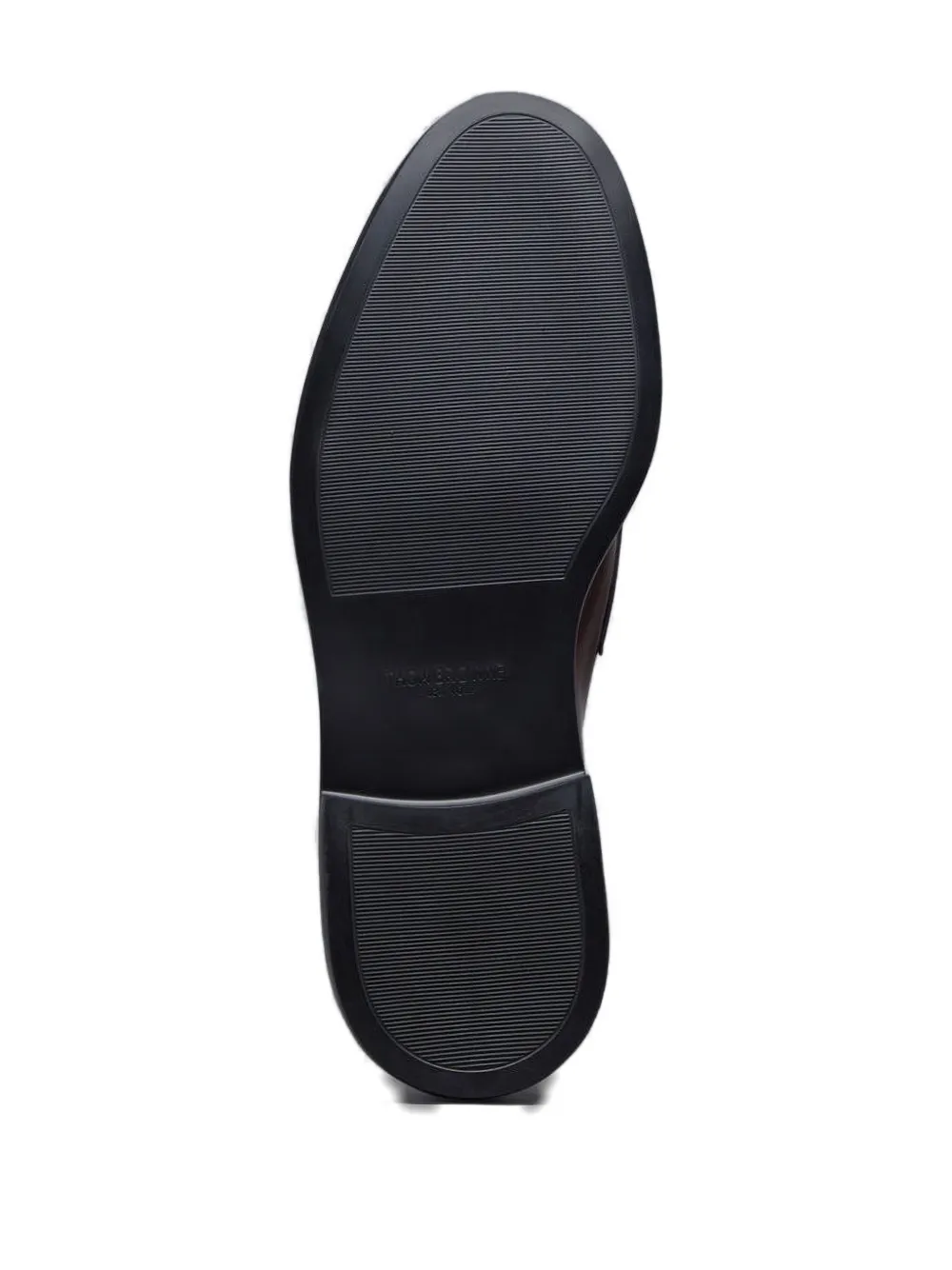 Thom Browne penny leather loafers Red