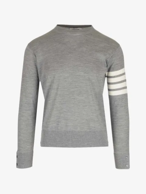 Thom Browne 4-Bar crew-neck sweater